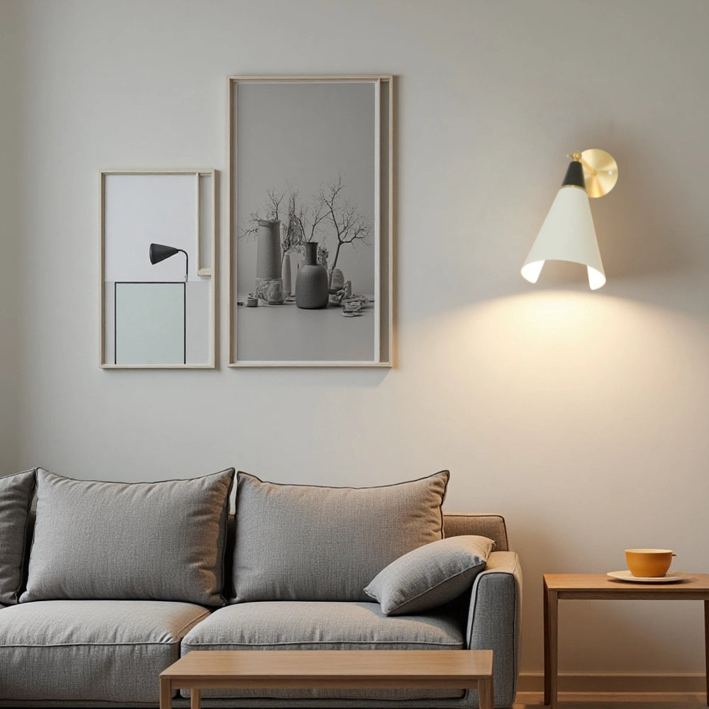 Directional Wall Lamp - Matte Black Hallway Task Light