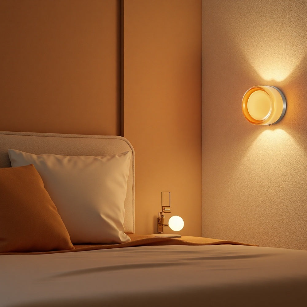 Modern Dimple Flush Lamp for Wall