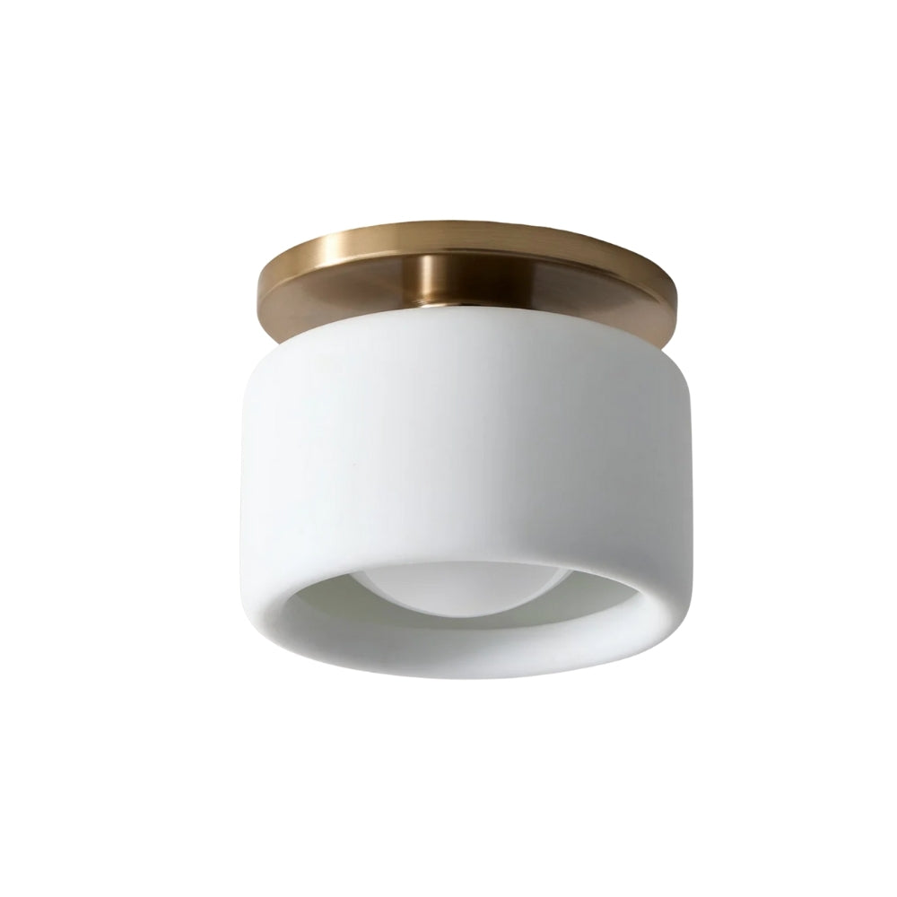 Elegant Porcelain Ceiling Lamp