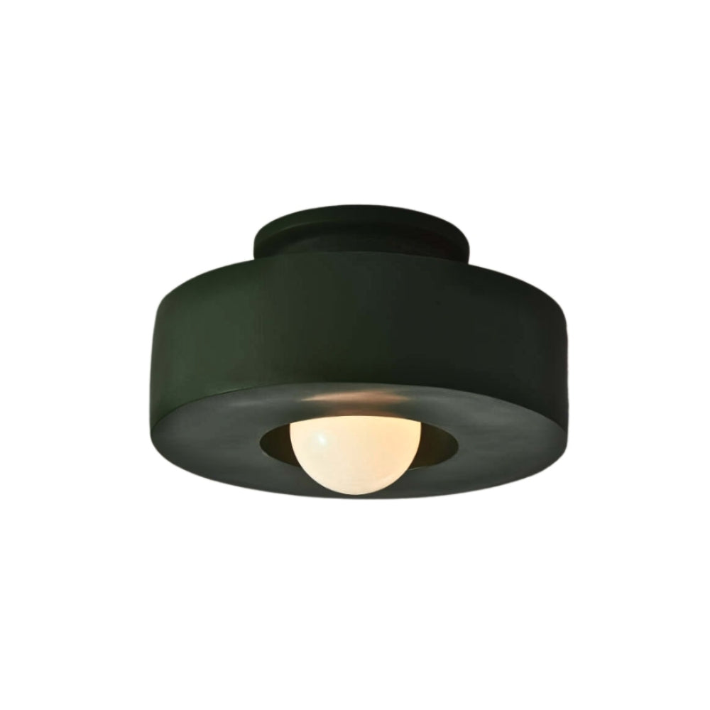 Abstract Color Block Ceiling Light - Matte Resin Modern