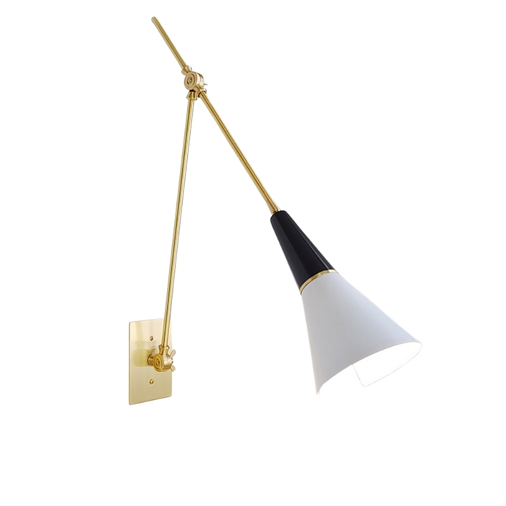Directional Wall Lamp - Matte Black Hallway Task Light